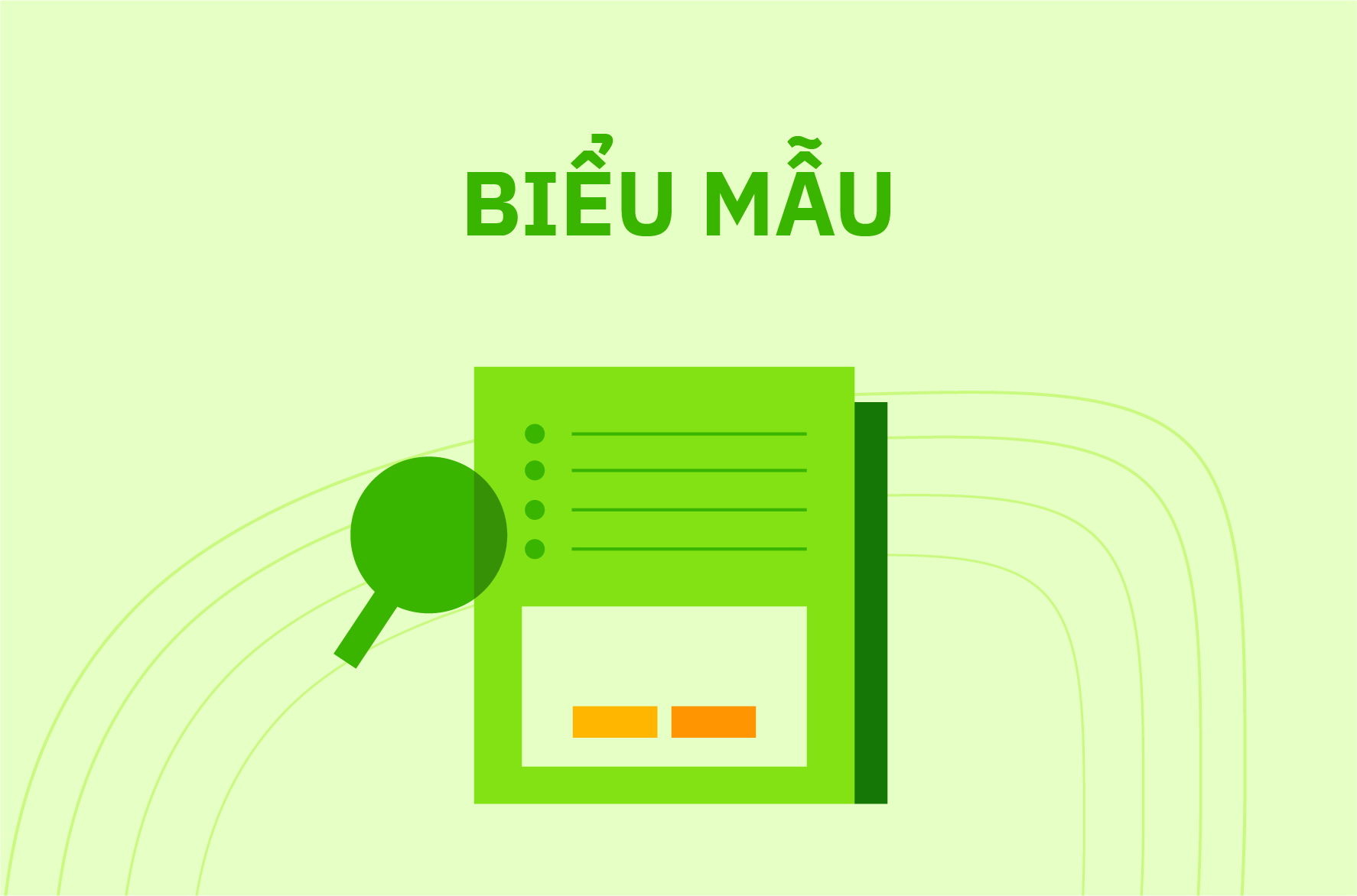 Danh sách biểu mẫu từ VNSC by Finhay