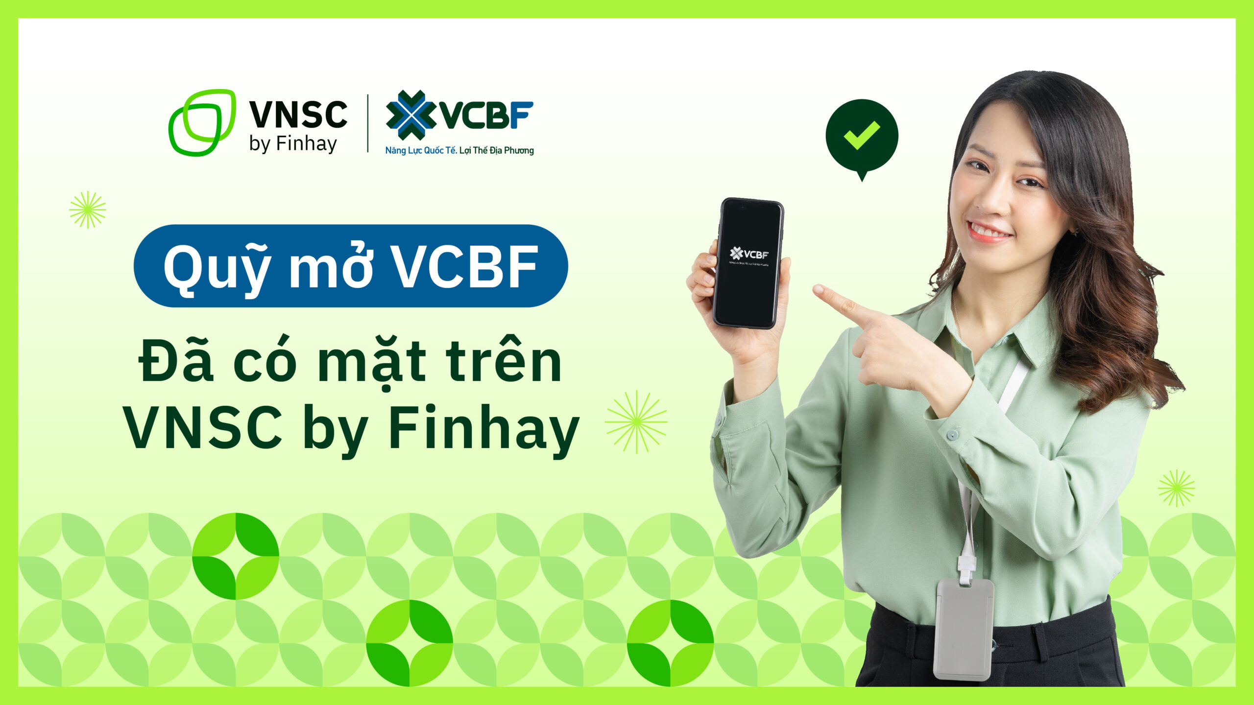VNSC by Finhay trở thành đại lý phân phối của Quỹ VCBF