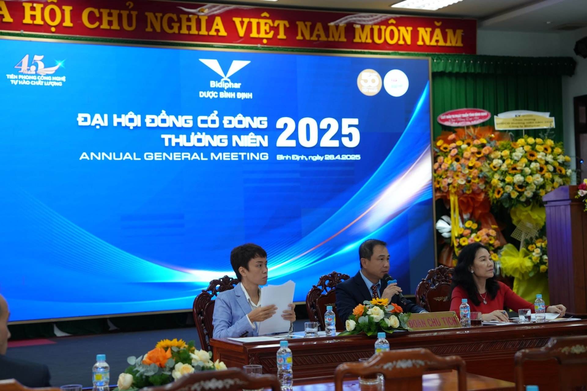 DBD: ĐHCĐ Bidiphar – Lợi nhuận quý 1 tăng trưởng 20%, đứng đầu thị phần thuốc ung thư cả nước