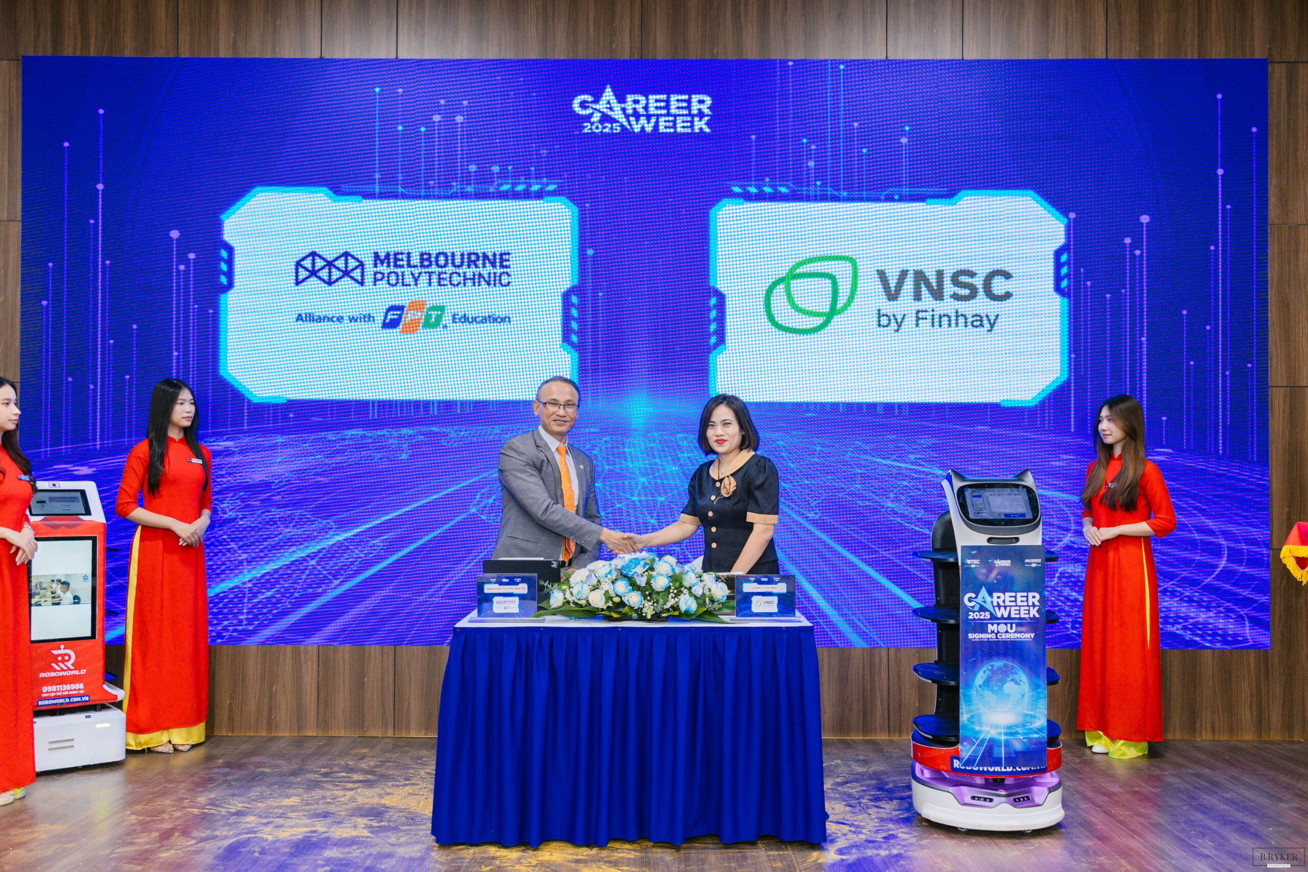 VNSC by Finhay ký kết thoả thuận MOU cùng BTEC FPT và Melbourne Polytechnic Việt Nam