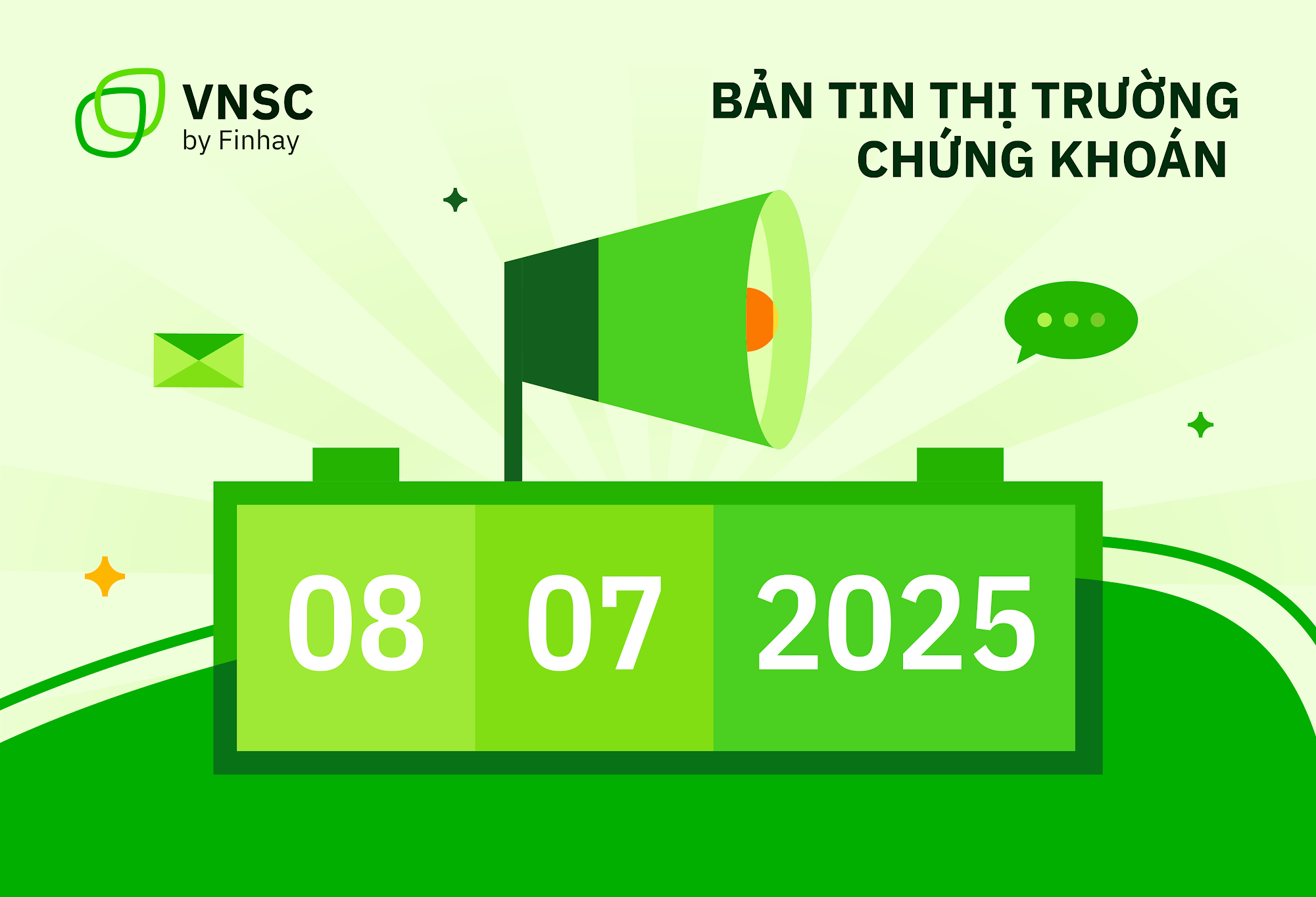 Bản tin chứng khoán ngày 08/07/2025
