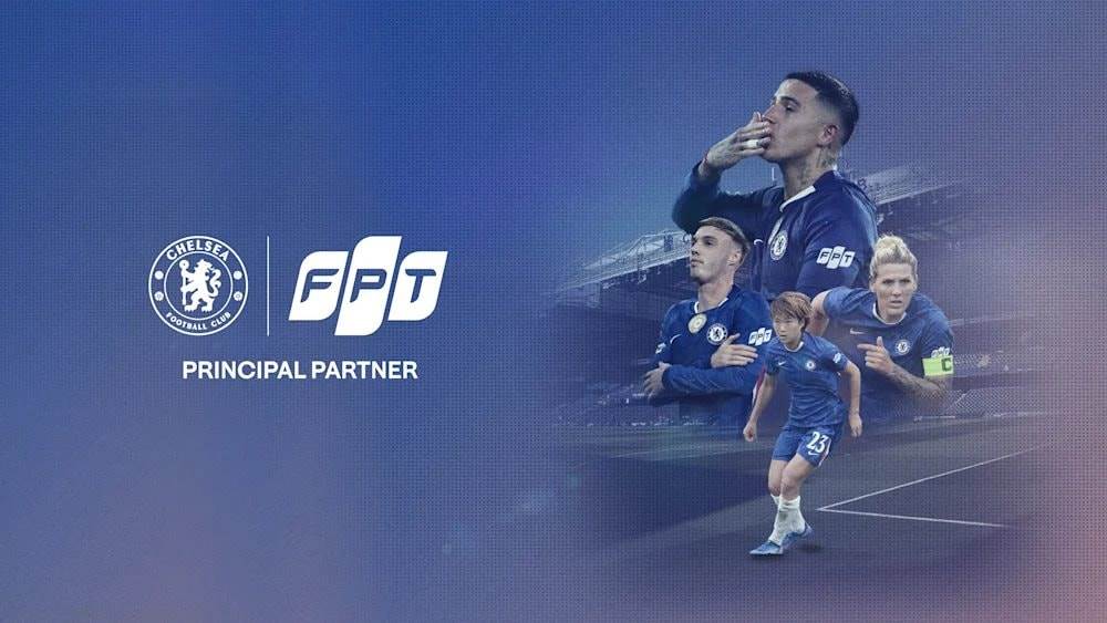 Quá đẳng cấp! Logo FPT sẽ xuất hiện trên áo đấu của Chelsea mùa giải 2025/26