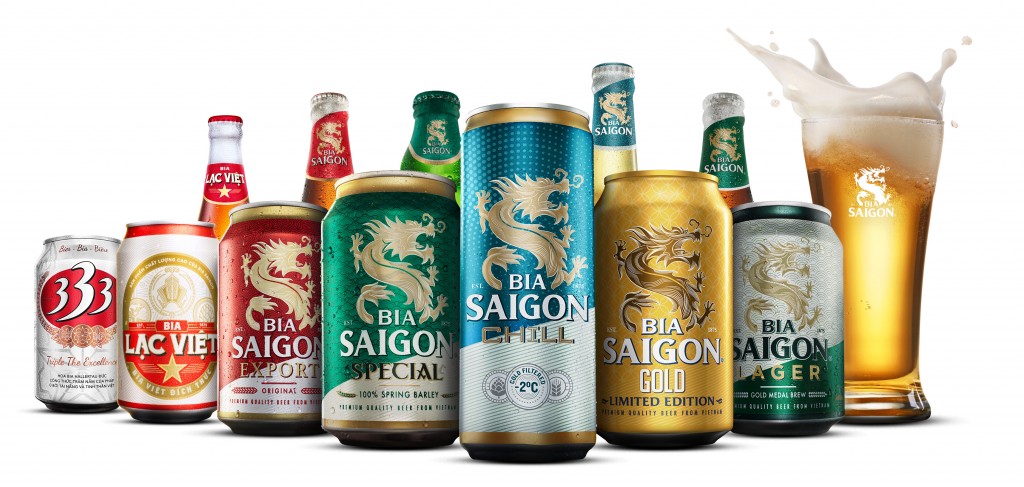 Bia Saigon đại diện cho cổ phiếu SAB