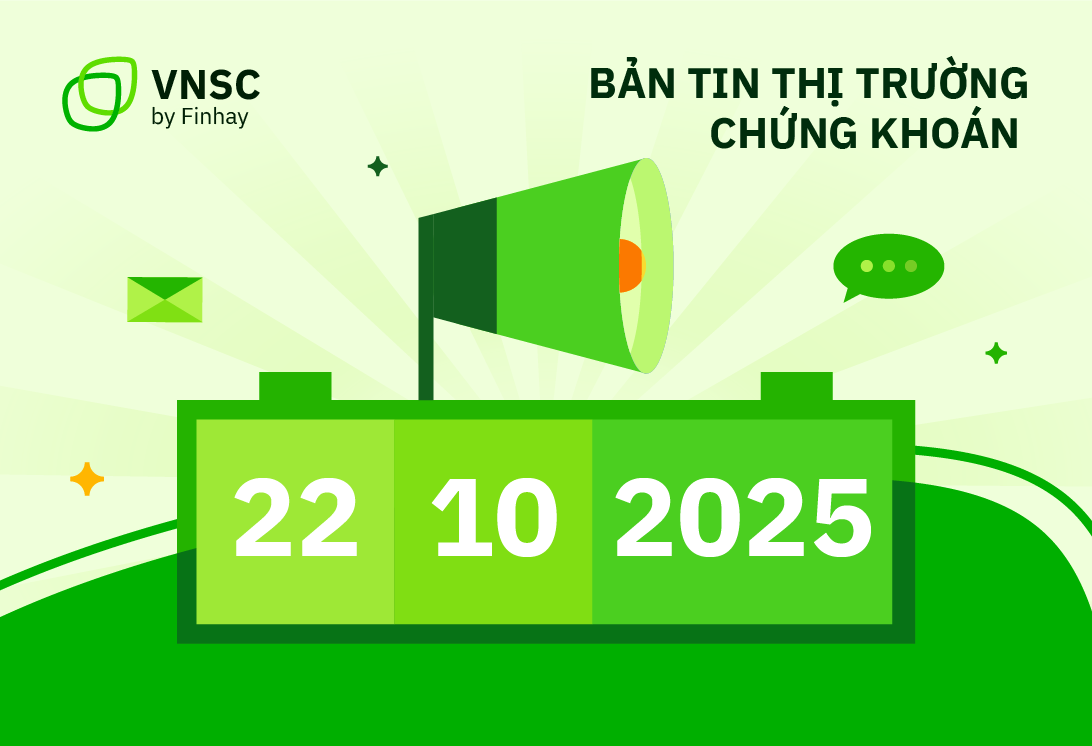 Bản tin chứng khoán 22/10: VN-Index “rút chân” ngoạn mục 50 điểm, lực cầu bắt đáy trở lại
