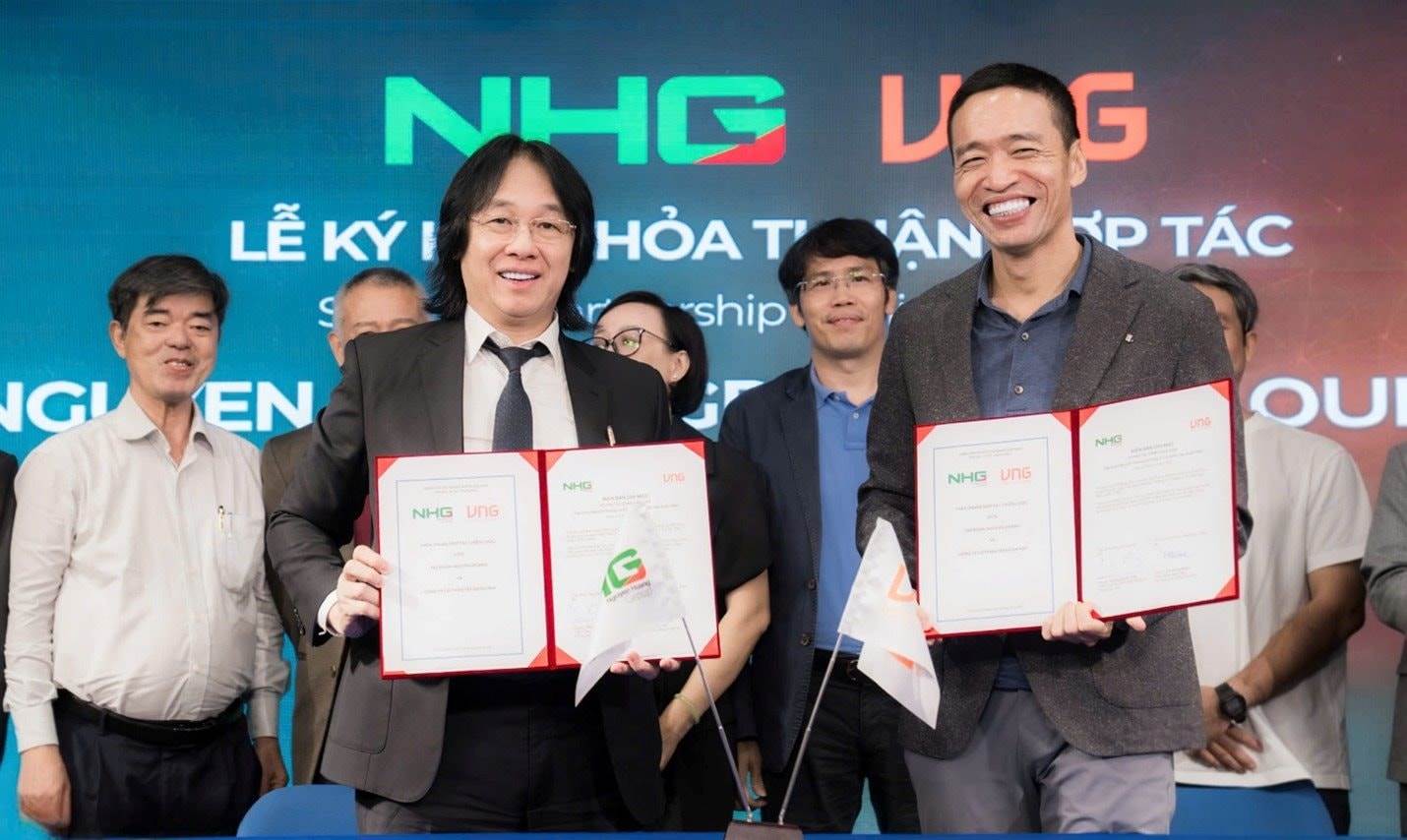 Nguyễn Hoàng Group hợp tác chiến lược với VNG, hợp tác nghiên cứu đào tạo ngành học mới gắn với công nghệ, AI và dữ liệu